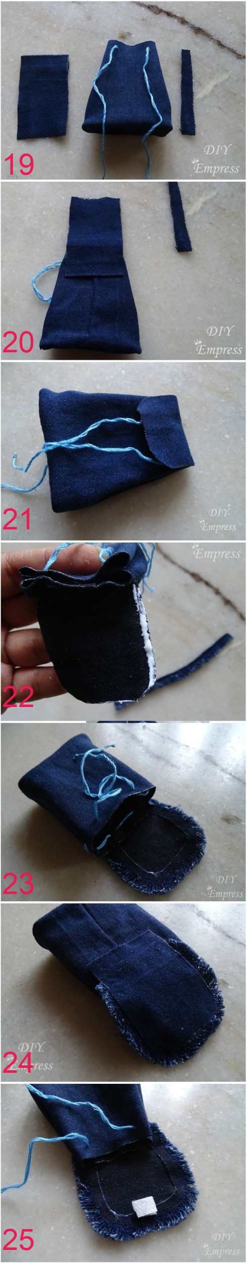 Mini backpack keychain or coin purse tutorial – DIY EMPRESS